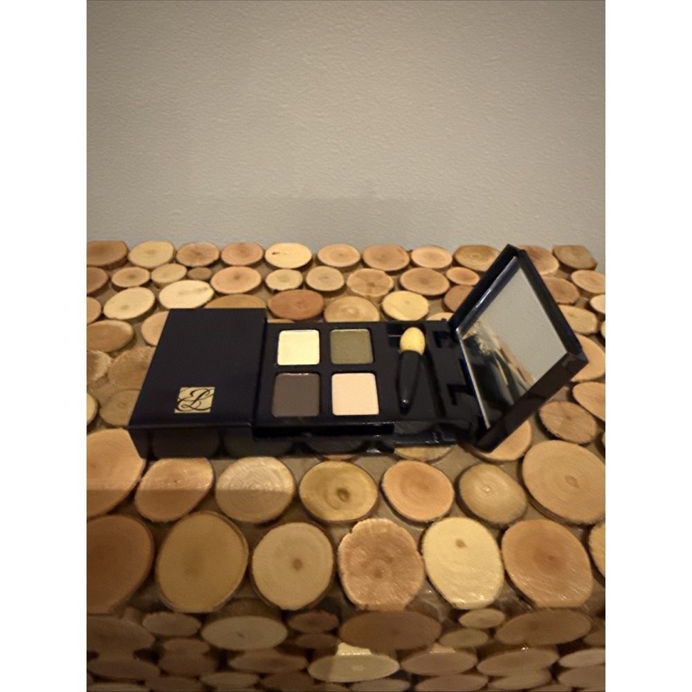 ESTEE LAUDER PURE COLOR EYESHADOW Quad SAGE Mink Sand Box